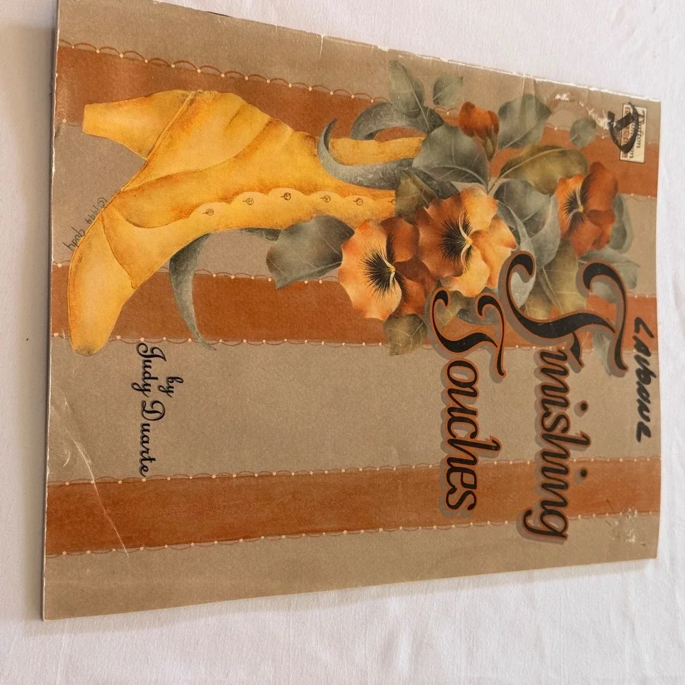 Décor‎ Creative Finishing Touches Tole Painting Book Judy Duarte 1994 Floral